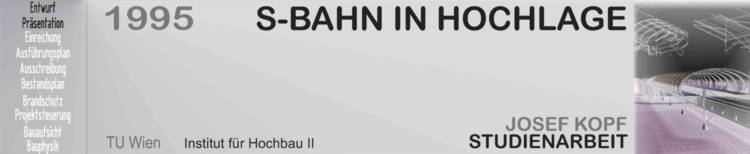 Schnellbahn in Hochlage