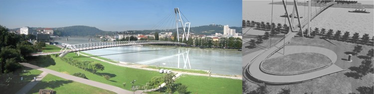 Donausteg Linz, Linz a.d. Donau